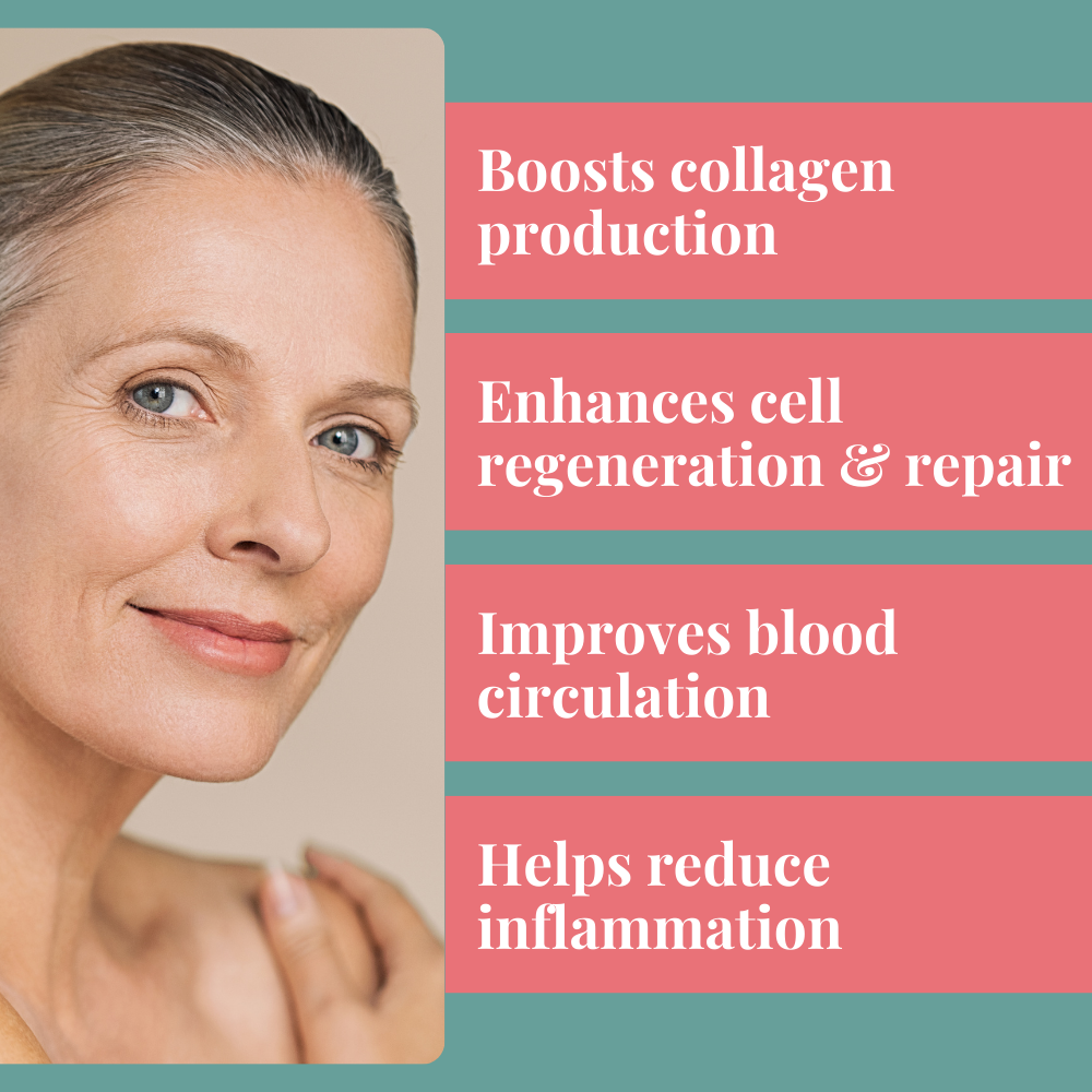 PEMF Face Mask – Pulsed Electromagnetic Field Therapy for Anti-Aging